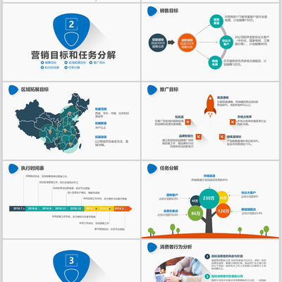 2020年藍色市場營銷策劃方案